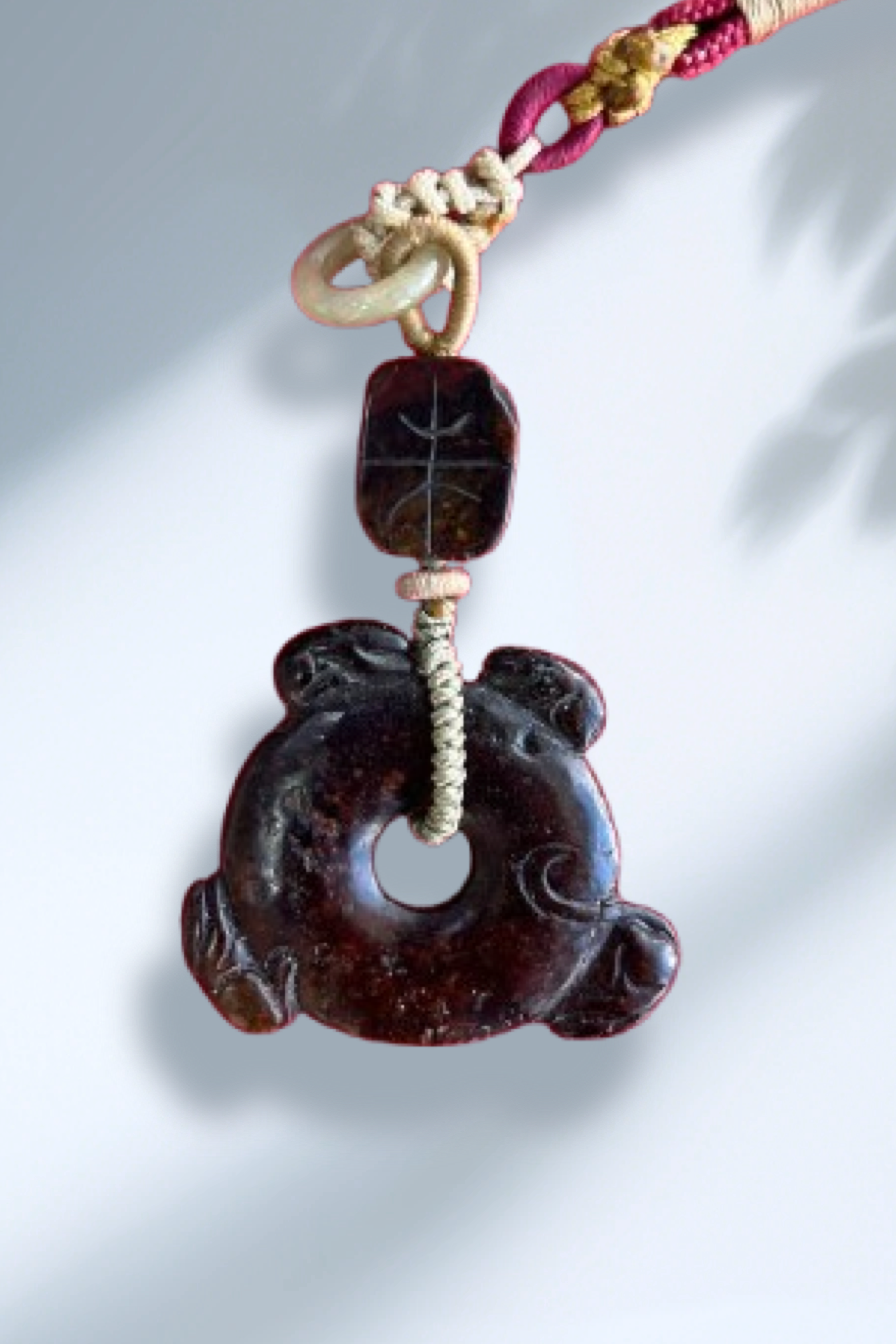 Four-rat jade pendant from the Spring and Autumn Period